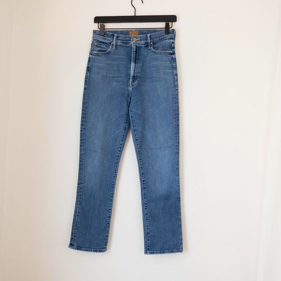 Mother Denim Swooner Rascal Slim Jeans Classic Wash Until Next Time Size 28 - Picture 3 of 10